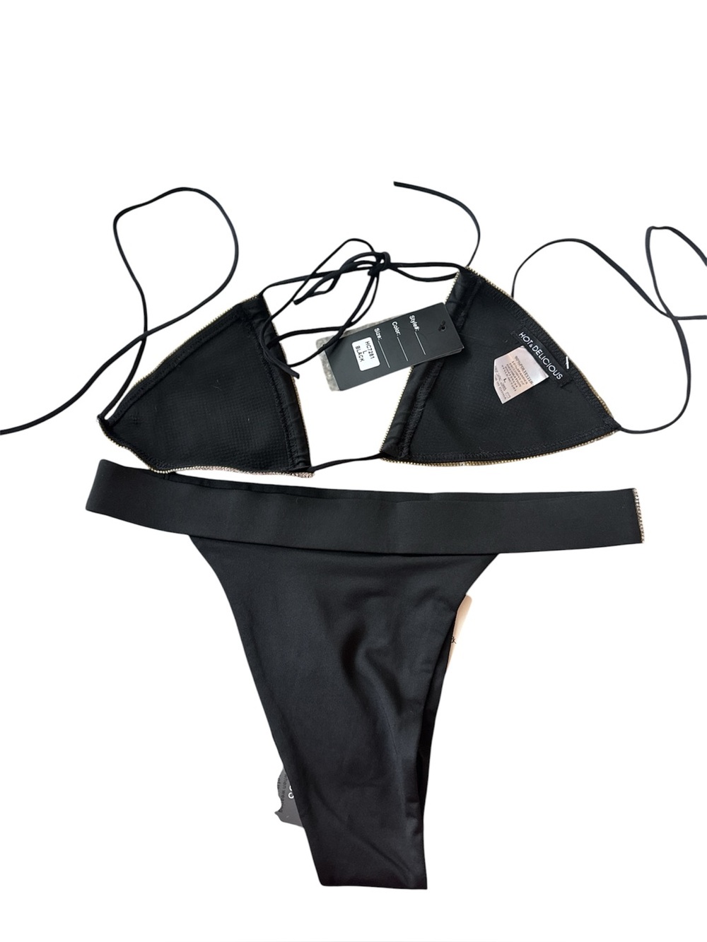 Hot and Delicious Rhinestone Bikini - Picture 2 of 3